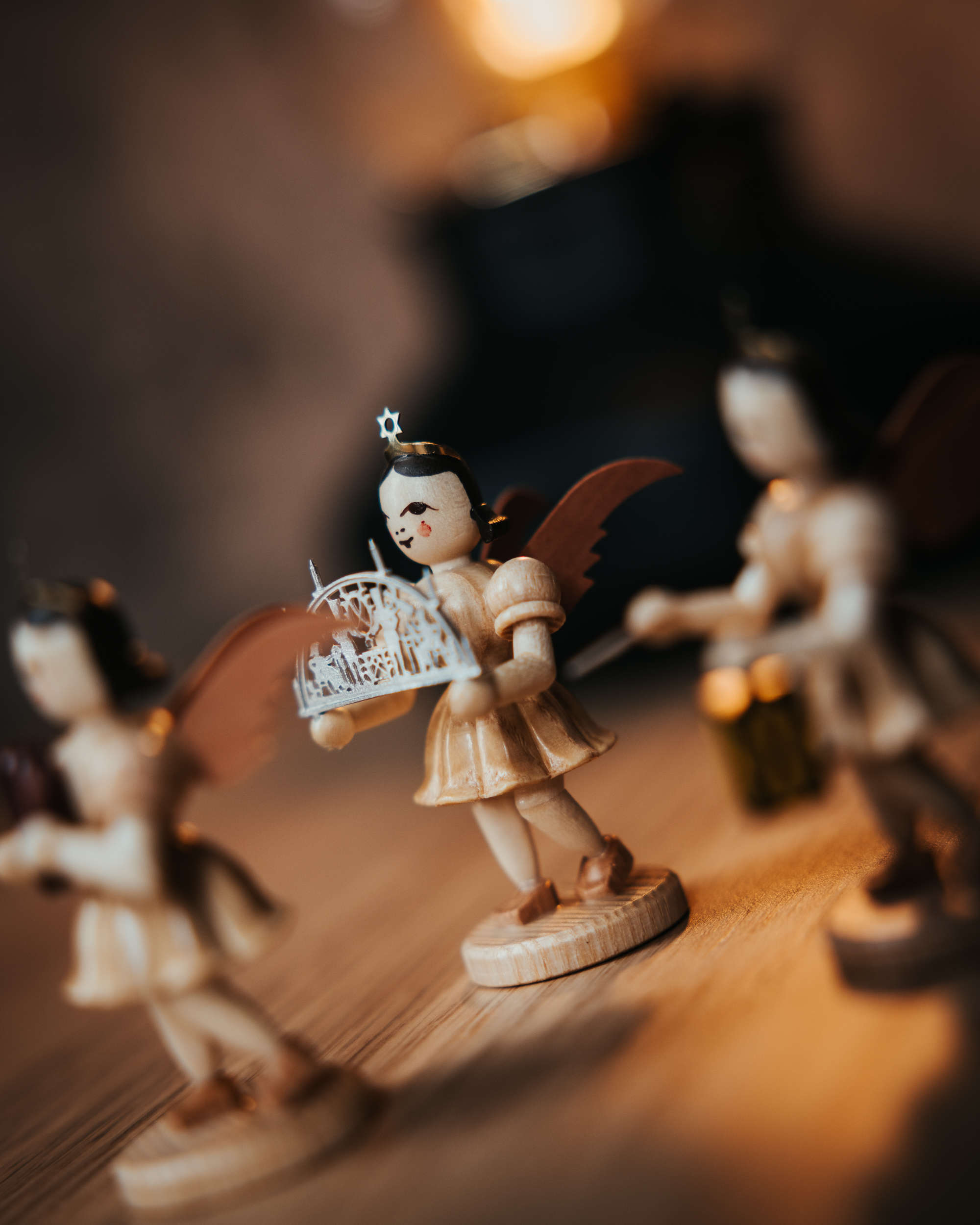 Natürliche Kurzrockengel von Blank – liebevoll von Hand gefertigt