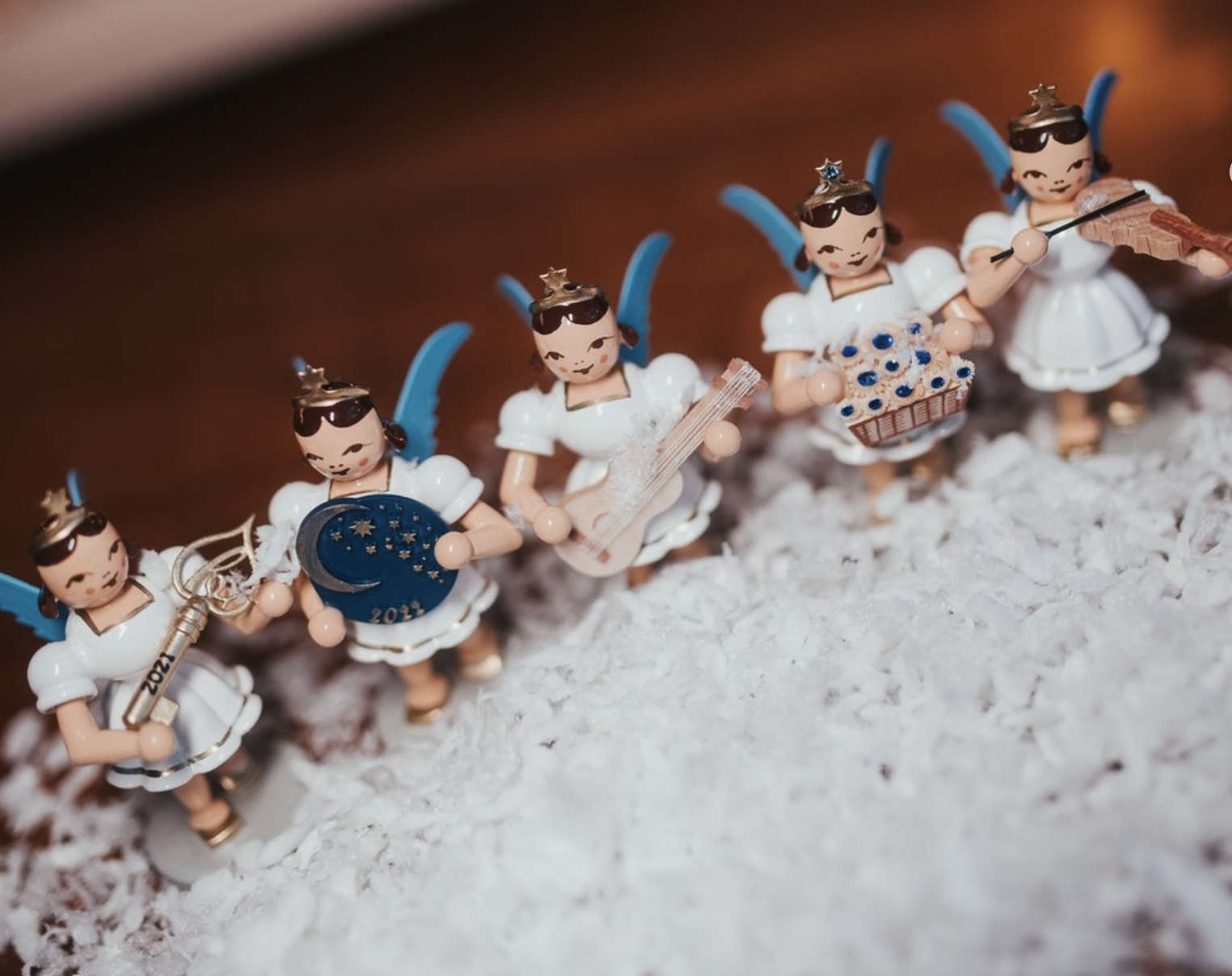 Farbenfrohe Engelklänge – Die neuen Langrockengel 2025 von Blank