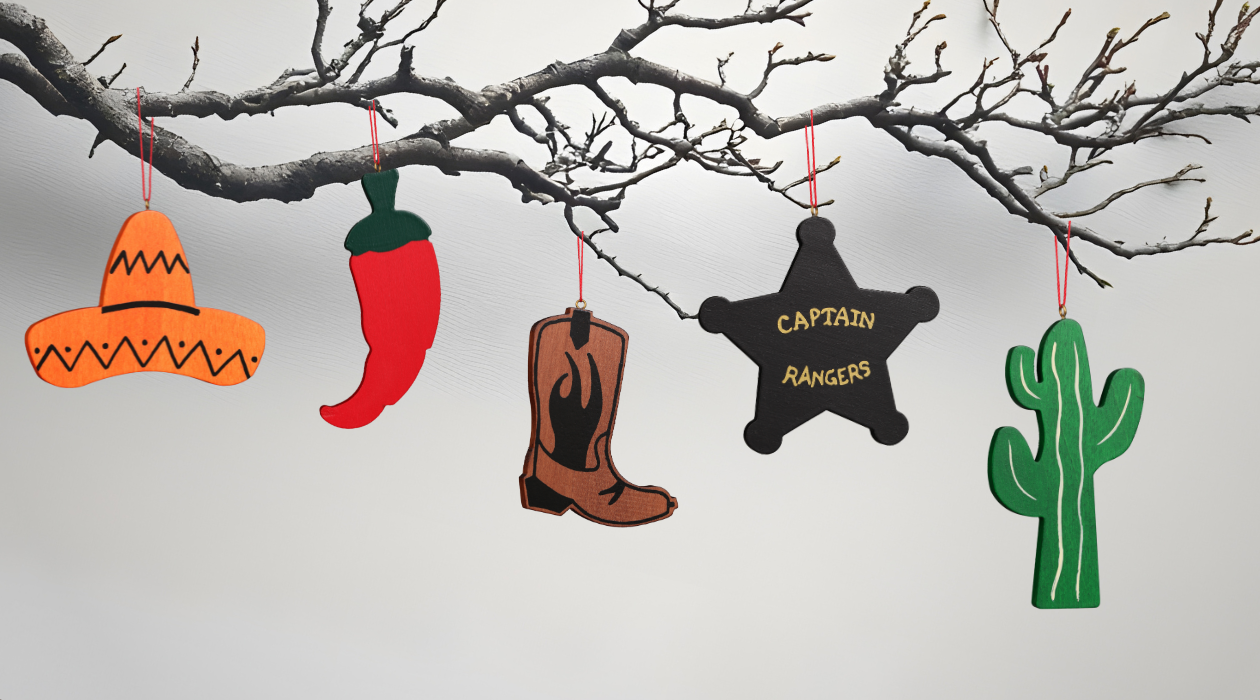 Western-Weihnachten mit dem Christbaumschmuck von Christian Ulbricht